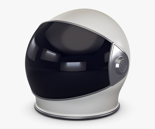 Astronaut Helmet M 1 3D Model