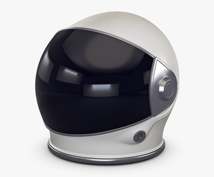 Astronaut Helmet M 2 3D Model