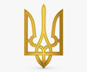 Ukraine State Emblem M 5 3D Model