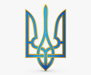 Ukraine State Emblem M 7 3D Model