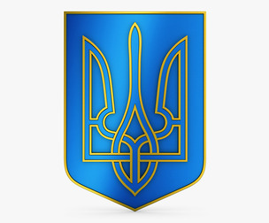 Ukraine State Emblem M 8 3D Model