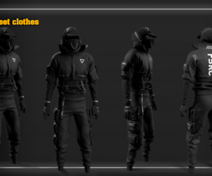 FBRC Street clothes_SET 01 / fbx _ zprj _ ssp _ max