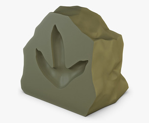 Petrified Imprint 3D Model