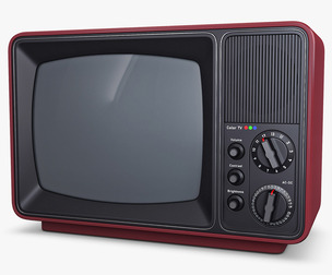 Generic Retro TV M 2 3D Model