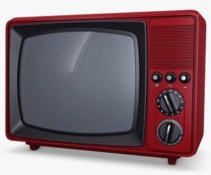 Generic Retro TV M 4 3D Model