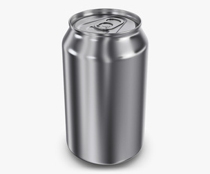 Aluminum Standard Can 330ml v 1 3D Model