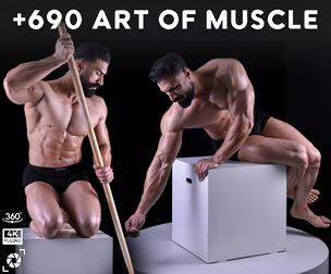 +690 Art Of Muscle Reference Pictures - Vol 09