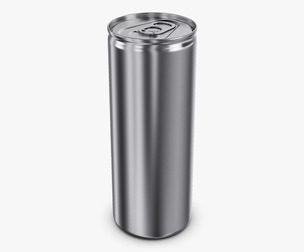 Aluminum Slim Can 250ml v 1 3D Model