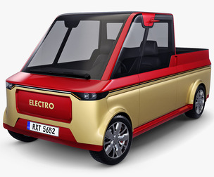 Generic Compact City Pick-Up M 1 3D Model