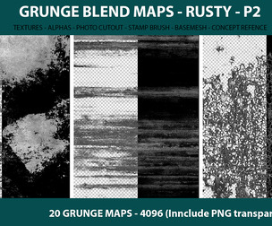 Grunge Blend Maps_Rusty_P2