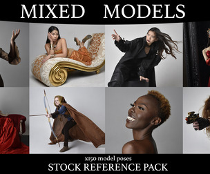 Mixed Model Variety Pack -  Stock pose reference