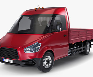 Generic Light Duty Truck M 1 3D Model
