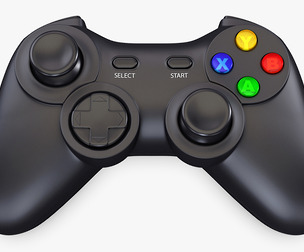 Generic Video Game Controller M 2 3D Model