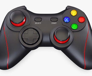 Generic Video Game Controller M 4 3D Model