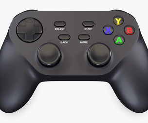 Generic Video Game Controller M 5 3D Model