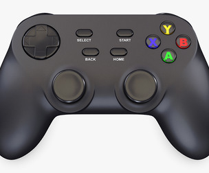 Generic Video Game Controller M 7 3D Model