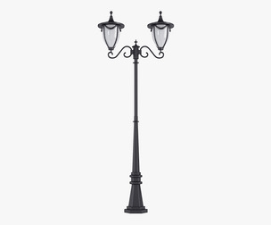 Vintage Streetlight v 2 3D Model