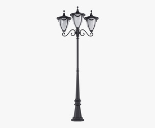 Vintage Streetlight v 3 3D Model