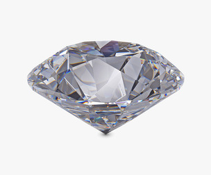 Round Brilliant Cut Diamond v 1 3D Model