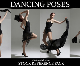 Dancing Poses - Stock Model Reference Pack