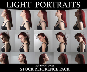 Lighting Portraits - Stock Model Reference Pack