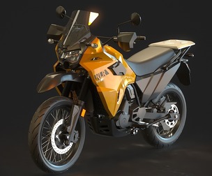 Base model Kawasaki KLR 650 2023