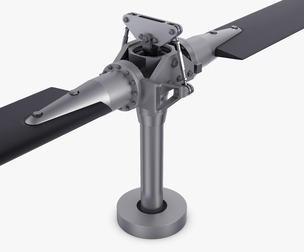 Helicopter Main Rotor System v 1 3D Model