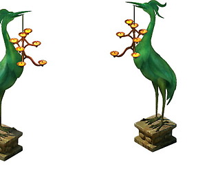 Game Model - Tomb of the Crane Light figurines