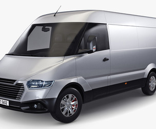 Generic Commercial Cargo Van M 4 3D Model