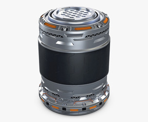 Sci Fi Container M 1 3D Model