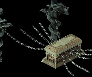 Game model - the tomb chain  sarcophagus