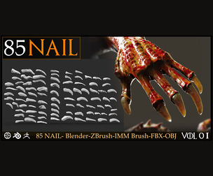 85 Nail -Nail-Character And Creature Nails-Vol 01