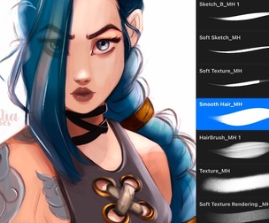 Portrait Brushes for Procreate | Portrait Brushes for Procreate