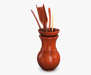 Ceremony Tea Tool Set M 1 3D Model