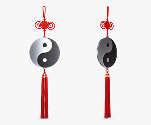 Hanging Feng Shui Yin Yang M 1 3D Model