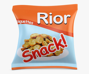 Snack Packaging Rior Simple M 1 3D Model