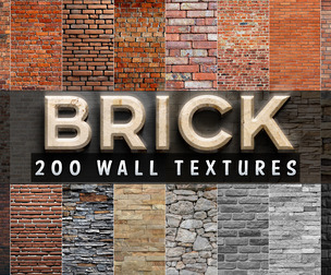 200 Stone Brick Walls Textures, Red Concrete Surface, Stonewall Seamless Pattern