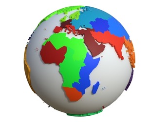 Regions Globe