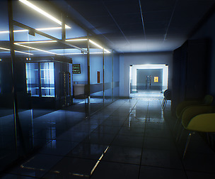 Modular Sci-Fi Hospital UE 4.16