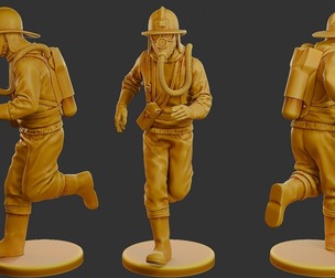 Czechoslovakian firefighter 90s 003