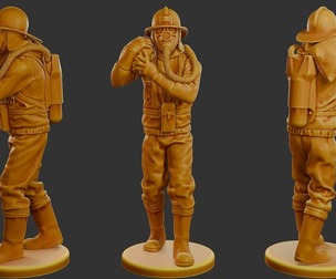 Czechoslovakian firefighter 90s 006