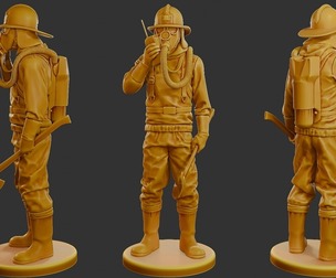 Czechoslovakian firefighter 90s 008
