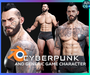 Base Male And Sci-fi Game Character Starter