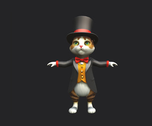 Gentleman Cat Model 001