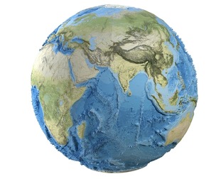 Earth Geographic Globe