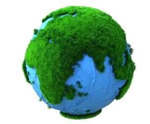 Earth Grass Globe