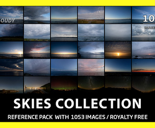 Skies Collection / Photo Reference / 1000+ images