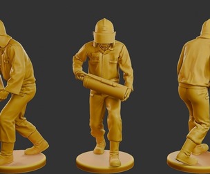 Czechoslovakian firefighter 90s 009