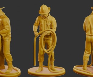 Czechoslovakian firefighter 90s 016