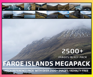 FAROE ISLANDS - - MEGAPACK / 2500+ IMAGES/ Collection / Photo Reference /
